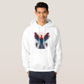 🖤 🔥 | Von Ashes zu Algorithmen 💻 🦅 Hoodie (Vorne ganz)
