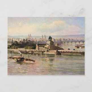 Von Astudin, Koblenz Rhein & Mosel Postkarte
