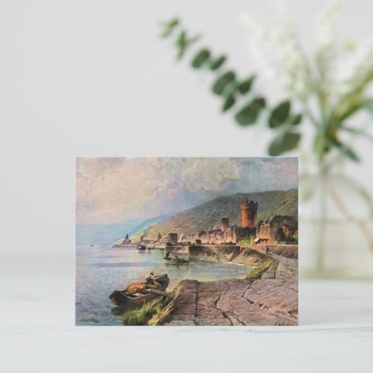Von Astudin, Ruedesheim am Rhein Postkarte (Stehend Vorderseite)