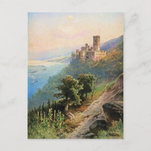 Von Astudin, Schloss Stolzenfels Postkarte