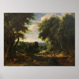 Von Auderghem nach Boitsfort Poster