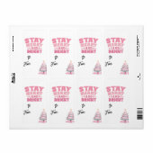 Von/auf dem Etikett Pink Niedliches Weihnachtsgesc (Vorne)