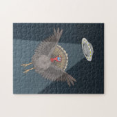 Von Außerirdischen auf Erntedank gerettet Puzzle (Horizontal)