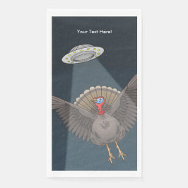 Von Außerirdischen auf Erntedank gerettet Serviette