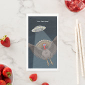 Von Außerirdischen auf Erntedank gerettet Serviette (Beispiel)