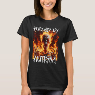 Von Autismus angefacht, dutzende Cringe Hard Skele T-Shirt