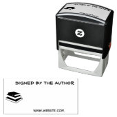 Von Autor Buchzeichen Novel signierte Bücher selbs Permastempel (Beispiel)