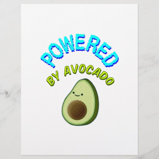 Von Avocado beherrscht (Vorderseite)