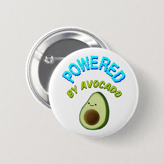 Von Avocado beherrscht Button (Vorne & Hinten)
