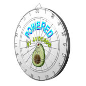Von Avocado beherrscht Dartscheibe (Vorderseite rechts)