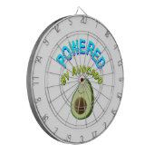 Von Avocado beherrscht Dartscheibe (Vorderseite Links)