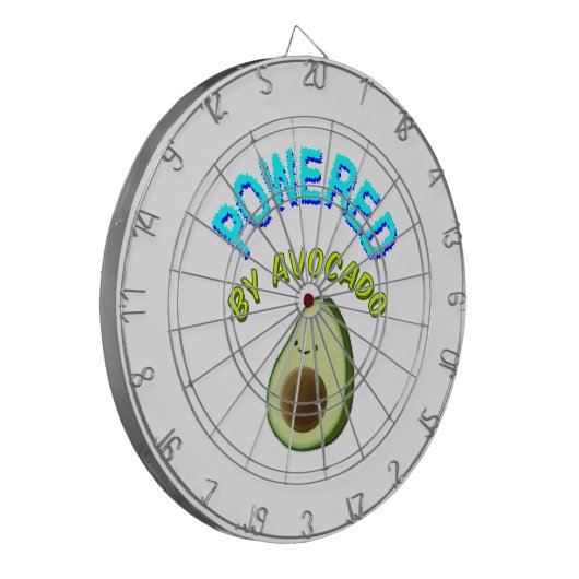 Von Avocado beherrscht Dartscheibe (Vorderseite Links)