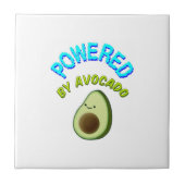 Von Avocado beherrscht Fliese (Vorderseite)