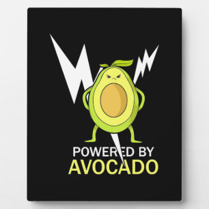 Von Avocado beherrscht Fotoplatte