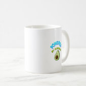 Von Avocado beherrscht Kaffeetasse (VorderseiteRechts)