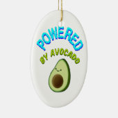 Von Avocado beherrscht Keramik Ornament (Rechts)
