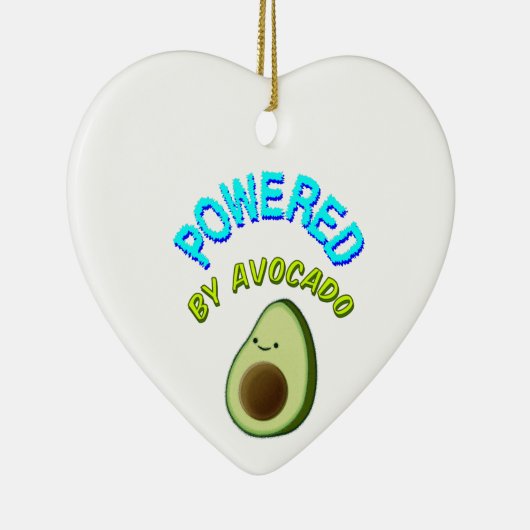 Von Avocado beherrscht Keramikornament (Rechts)