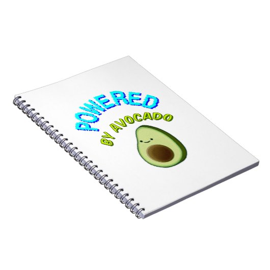 Von Avocado beherrscht Notizblock (Rechte Seite)