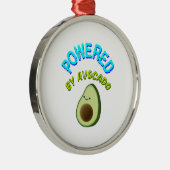 Von Avocado beherrscht Ornament Aus Metall (Rechts)