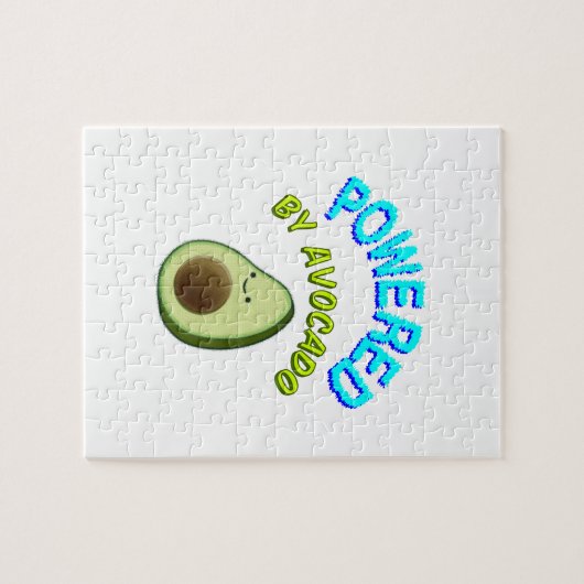 Von Avocado beherrscht Puzzle (Horizontal)