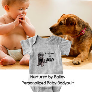 Von Bailey genährt (für Junge oder Mädchen) Baby B Strampler