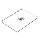 Von Barbed Wire Notebook gehaltene Herzen Notizblock (Linke Seite)