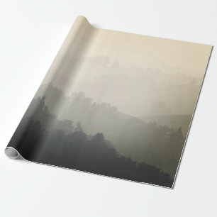 VON BÄUMEN UMGEBUNG GESCHENKPAPIER