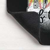 Von beiden Baseball Softball Fathers Day Baseball Mousepad (Ecke)