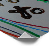 "von bestehenden bis hin zu lebenden Erholungen-Pl Poster (Ecke)