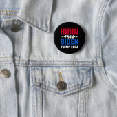 Von Biden Kids Men Funny Anti Joe Biden Trump 202 Button (Beispiel)