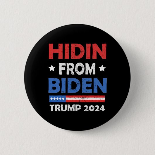 Von Biden Trump 2024 Funny Anti Joe Biden Men Wom Button (Vorderseite)