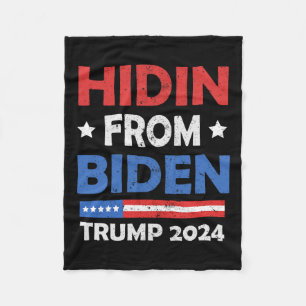 Von Biden Trump 2024 Funny Anti Joe Biden Men Wom Fleecedecke