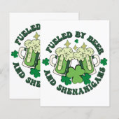 Von Bier und Shenanigans gespeist (Vorne/Hinten)