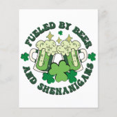 Von Bier und Shenanigans gespeist (Rückseite)