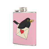 Von Blackbird mit Liebe Flachmann (Links)