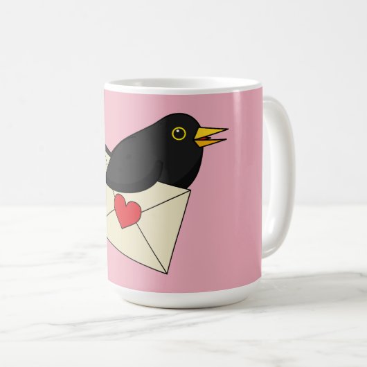 Von Blackbird mit Liebe Kaffeetasse (VorderseiteRechts)