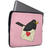 Von Blackbird mit Liebe Laptopschutzhülle (Vorne Rechts)