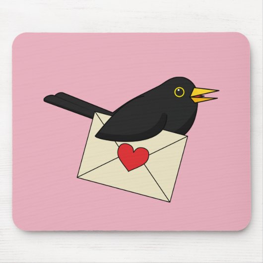 Von Blackbird mit Liebe Mousepad (Vorne)