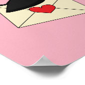 Von Blackbird mit Liebe Poster (Ecke)