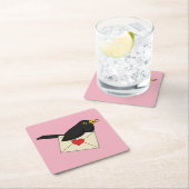 Von Blackbird mit Liebe Rechteckiger Pappuntersetzer (Vor Ort)