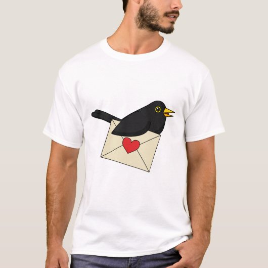 Von Blackbird mit Liebe T-Shirt (Vorderseite)