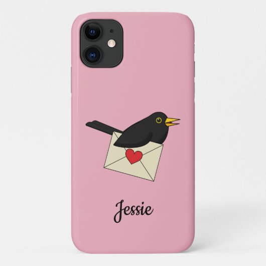 Von Blackbird mit Liebe | Text hinzufügen Case-Mate iPhone Hülle (Rückseite)