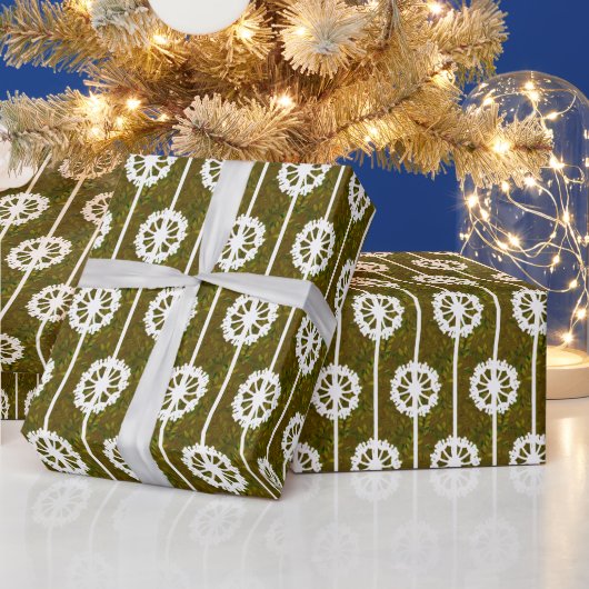 von Blätter und Löwen Geschenkpapier (Feiertage)