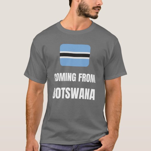 Von Botswana kommend T-Shirt (Vorderseite)