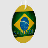 Von Brasilien Nostalgie der Fahne Ornament (Vorderseite)