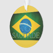 Von Brasilien Nostalgie der Fahne Ornament (Vorderseite)