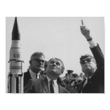 Von Braun und JFK auf dem Weg zum Himmel