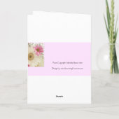 Von Britin zu Mama und Vater Dankeskarte (Rückseite)