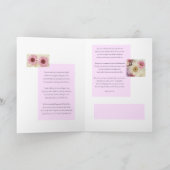 Von Britin zu Mama und Vater Dankeskarte (Innenseite)