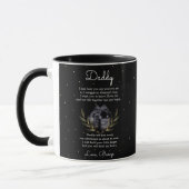 Von Bump bis Vater Meldung Gold Leaf Black Tasse (Links)